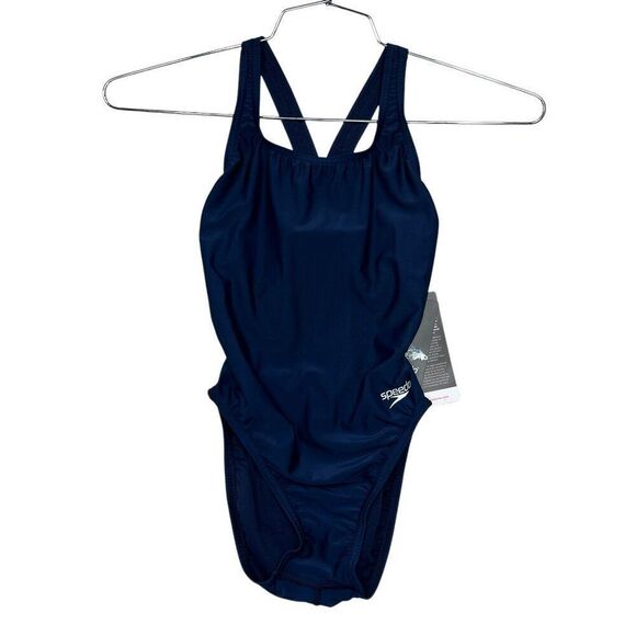 Speedo‎ Women's Size Small Blue Pro LT Super Back One Piece Swimsuit - Picture 3 of 15